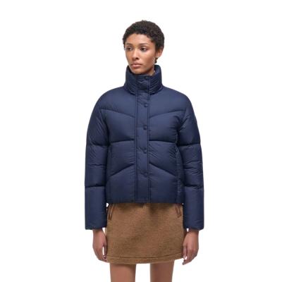 colmar microfiber down jacket - navy