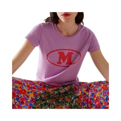 m missoni t-shirt - purple m missoni t-shirt - purple