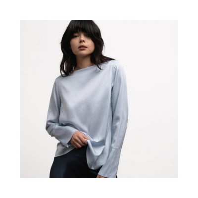 kelly blouse - light blue