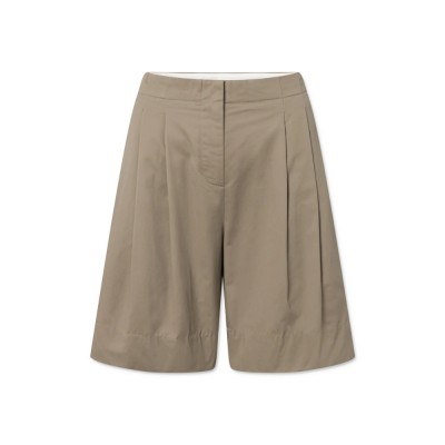 trine shorts - taupe