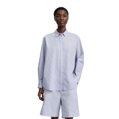aiayu shirt quilt petite - mix air blue