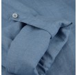 hillary linen dress - blue