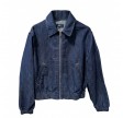 bomber jacker blossom - dark denim