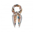 classical grape scarf - floral 