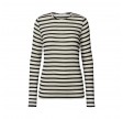 thyra wool top - ecru sailor stripe