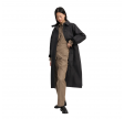 aiayu jay coat ripstop oilskin - antracite