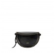 skano leather belt bag - black