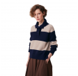 moismont sweater gregor no 210 - stripes beige 