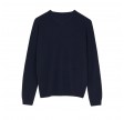 leonardo cashmere sweater - black blue