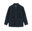 ashley shirt corduroy - black blue