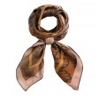 classical bronze bloom scarf - floral 