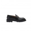 frezza leather loafers - black