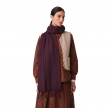 moismont scarf tudor no 855 taffeta - burgundy 