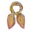 light yellow stripe scarf - yellow