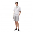 shorts long linen - grey