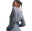elegante blouse - grey melange