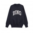 anine bing bradie sweatshirt bing - navy