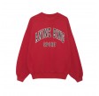 anine bing jaci sweatshirt - red