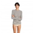 thyra wool sailor top - denim stripe