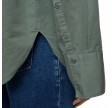 closed utility shirt - faded green