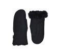 helena heart handske - black