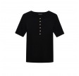 anine bing alessia tee- black