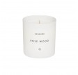 anine bing rose wood candle - white