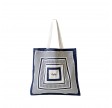 tote maja - heritage stripe navy