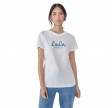 lala berlin t-shirt cara - white/blue