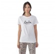 lala berlin t-shirt cara - white/black