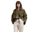 pomandére jacket - khaki