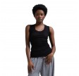 flounce top - black