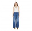 the mid rise maven sneak over the top - denim blue 