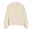 coby cardigan - pure ecru