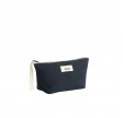 pouch linen mini - navy