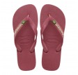 havaianas brasil logo - amaranth
