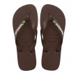 havaianas brasil logo - dark brown