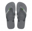 havaianas brasil logo - steel grey