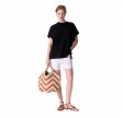 euridice t-shirt - black