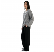 rhea v neck knit - mid grey