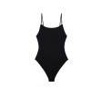 anine bing vesta one piece - black