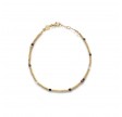 anni lu willow gold bracelet - pale gold