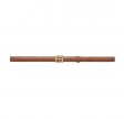 anine bing monogram belt - cognac