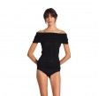 ally wool top - black