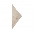 triangle solid logo m - dune beige