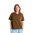 women's t-shirt fizvalley - vintage chestnut