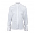 darya blouse frill collar - white
