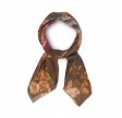 light daisy scarf - dark olive 