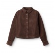 p-f-r ls shirt corduroy - brown