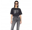 anine bing cohen tee - washed black